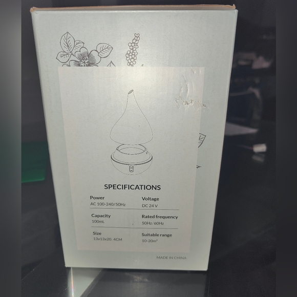 NWT Aromacare An Aroma Diffuser But A Luxury And Exquisite Decor - Picture 5 of 7